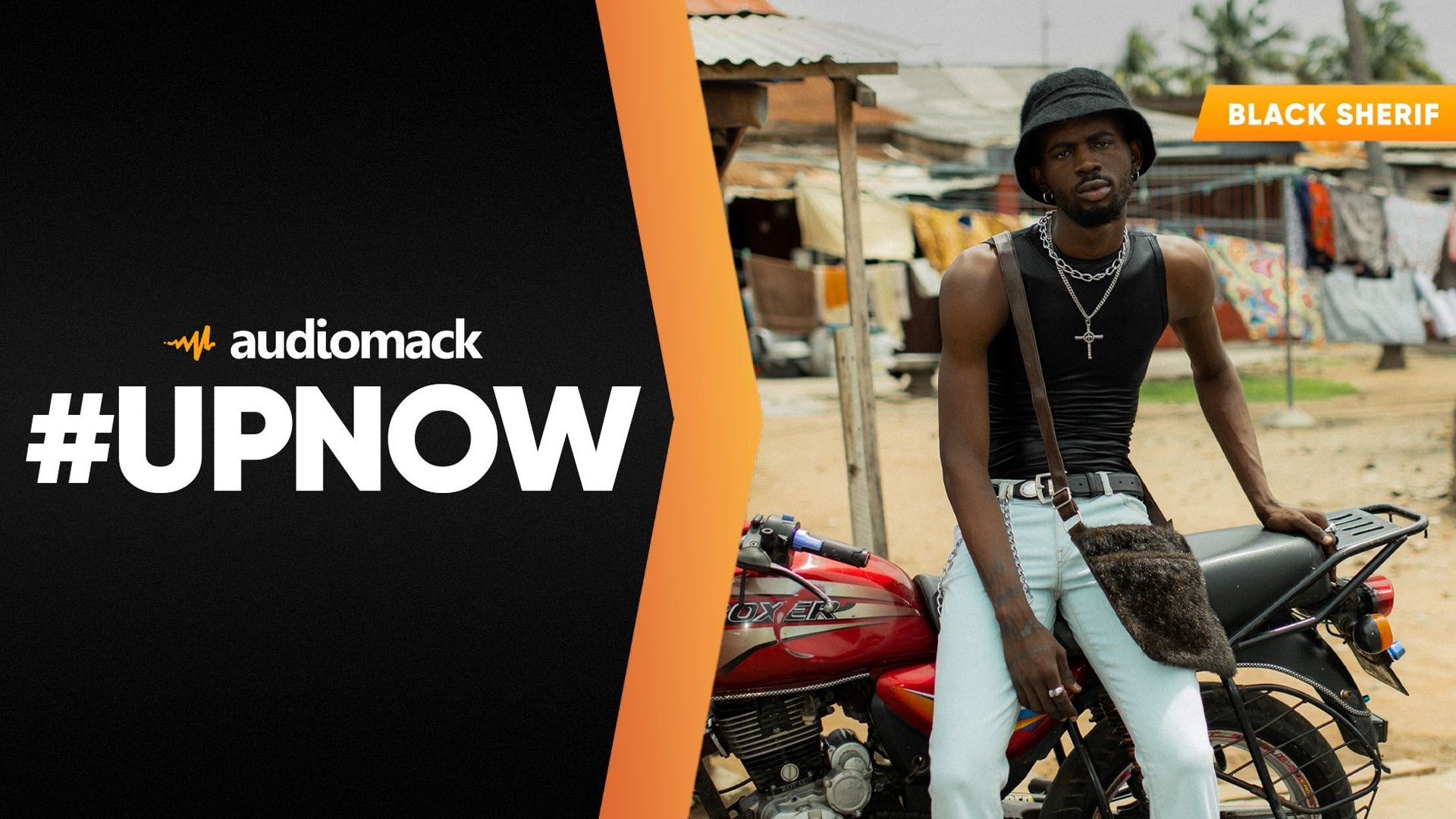 Audiomack highlights Black Sherif as platform’s latest #UpNow artist and cover star