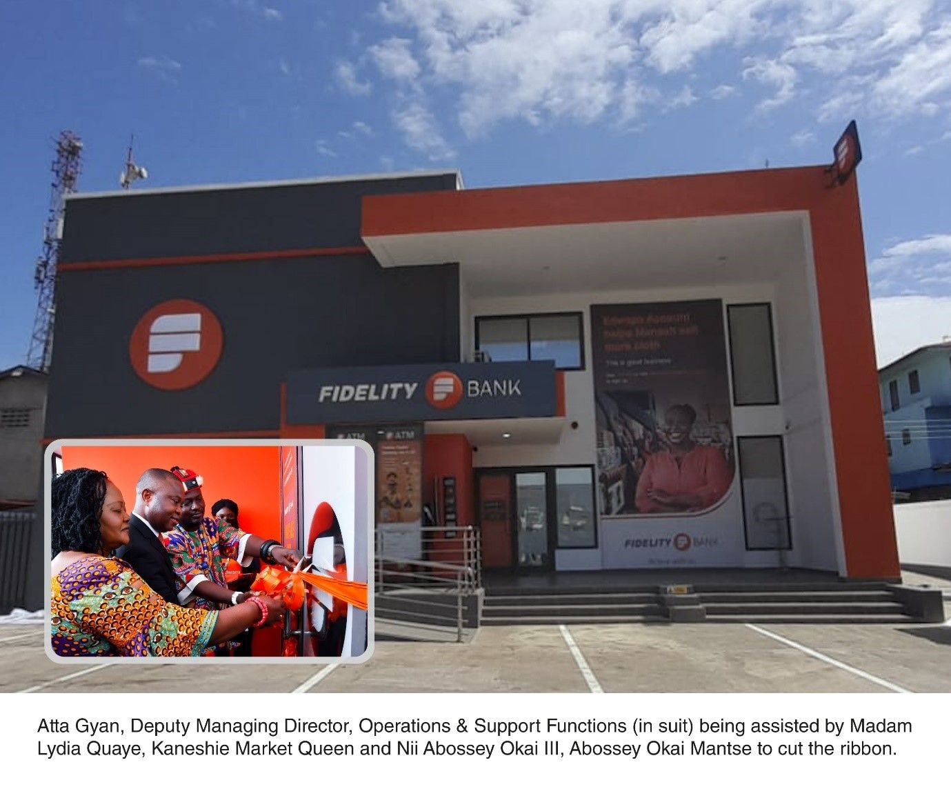 Fidelity Bank opens new branch at Kaneshie