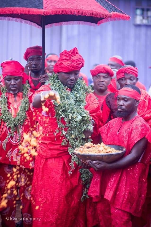 CanoeVibes with Anny OSABUTEY: Prampram Homowo: For the first time the spirit of the ancestors were with us   