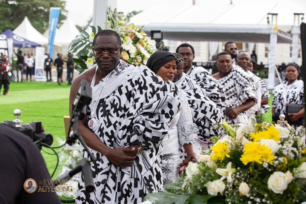 Bawumia, First Lady, and ex-presidents mourn with Dr. Agyepong