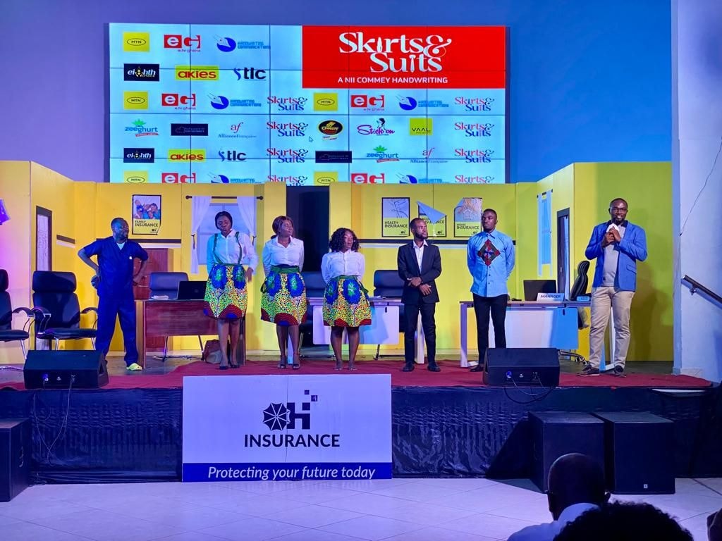 MTN excites customers with Nii Commey’s play ‘Skirts & Suits’