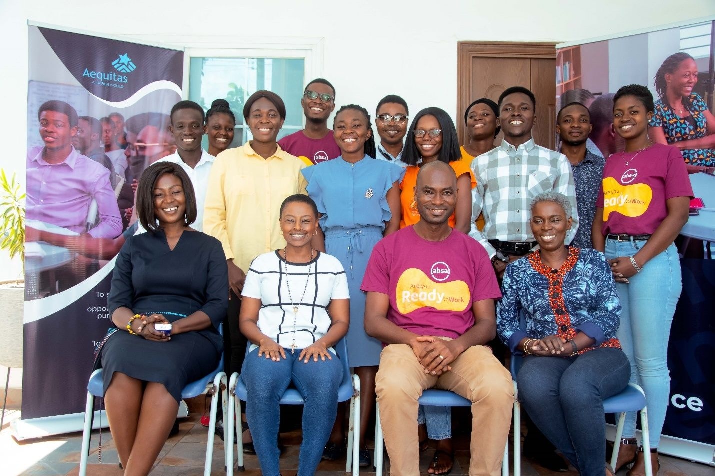 Absa Bank partners Aequitas Foundation to equip 65 youth with skills training