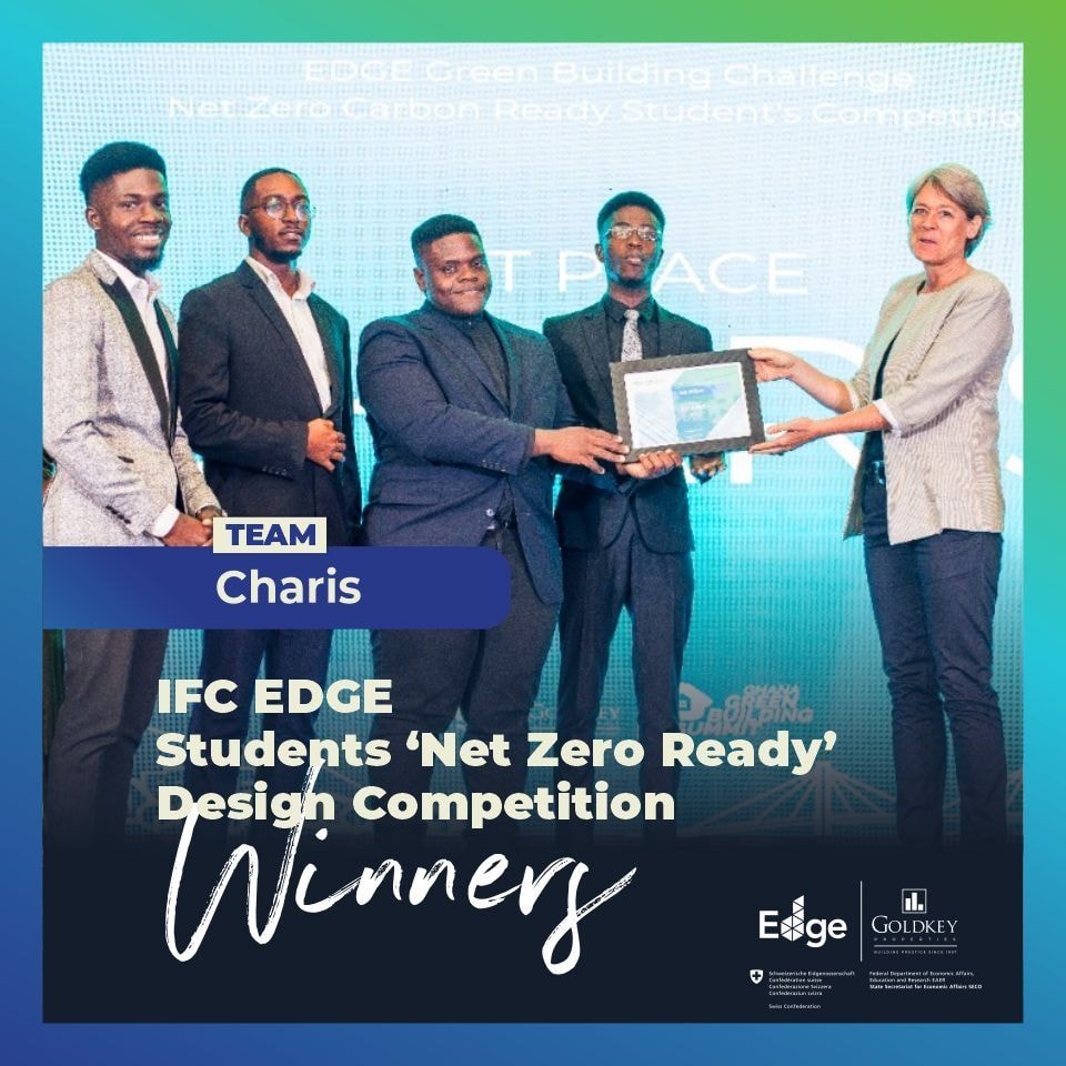 Team CHARIS wins top prize at IFC EDGE Green Building Awards