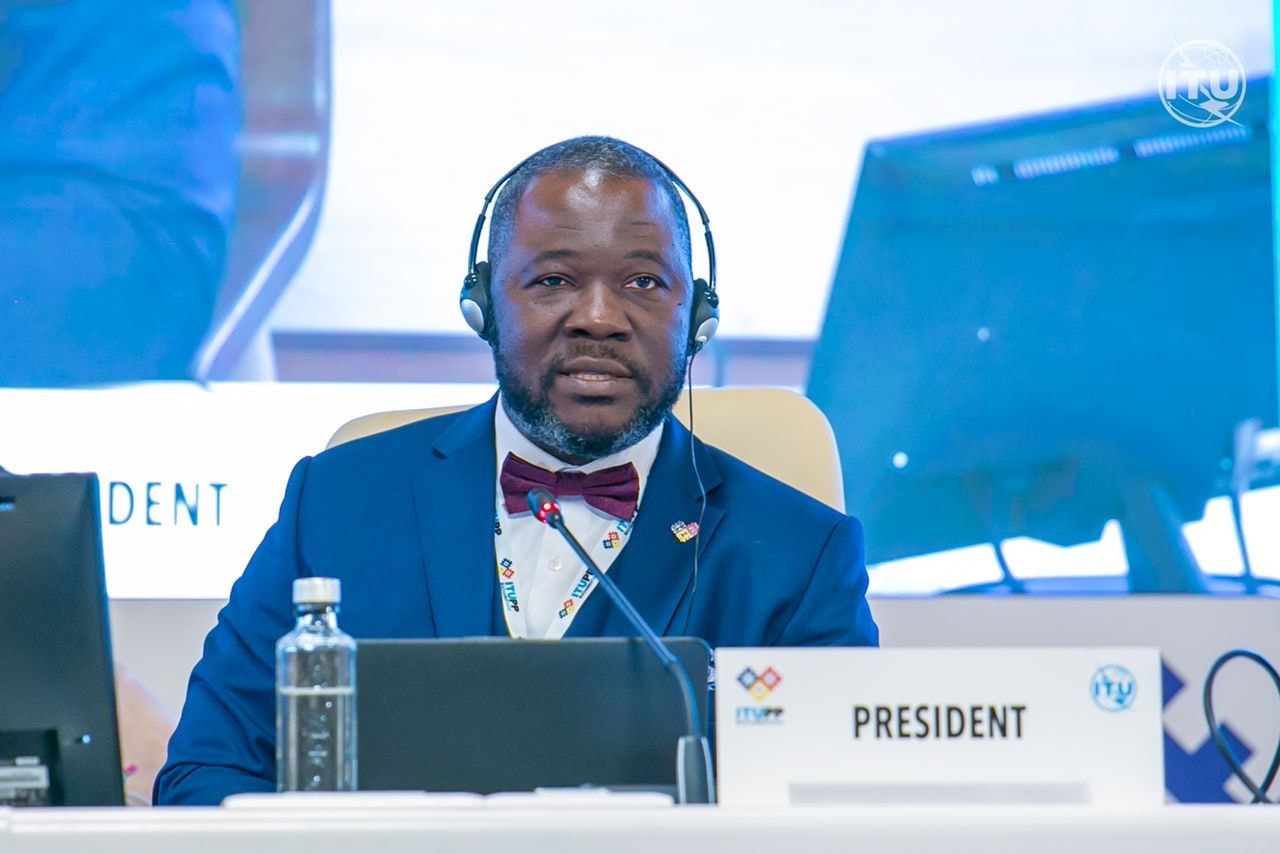 Kwame Baah-Acheamfuor sets gold standard at ITU Plenipotentiary confab