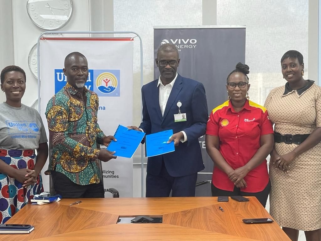 Vivo Energy signs MoU with United Way to promote environmental sustainability
