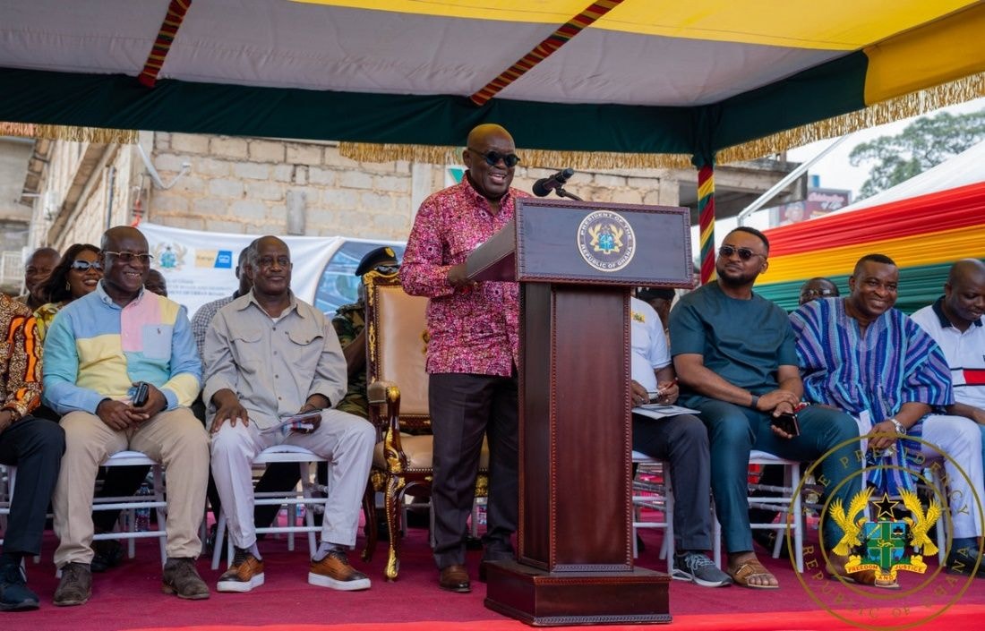 President cuts sod for 4-tier Suame interchange