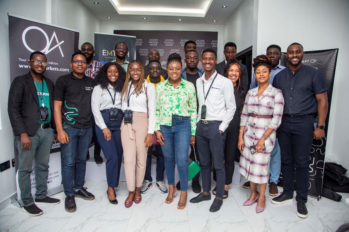 StartOA hosts Accra’s Fintech Mixer with EMTECH as special guest
