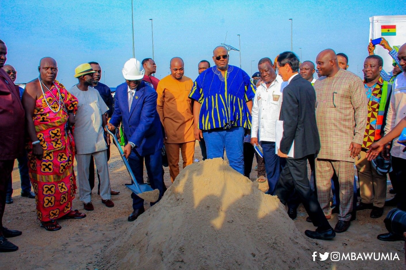 Work on Phase 2 of Tema Motorway Roundabout takes off