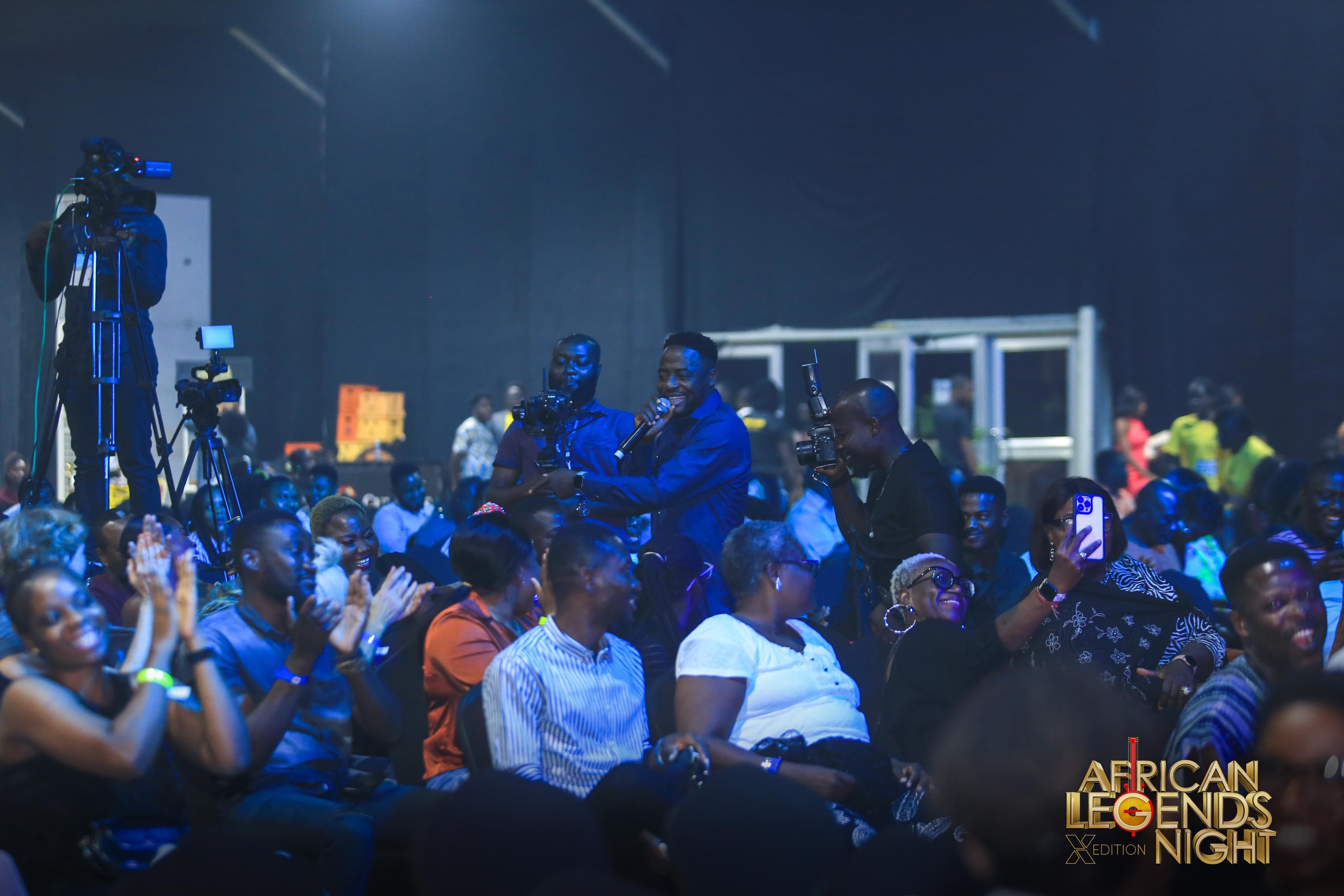 African Legends Night 2022: Patrons defy rains, Black Stars World Cup knockout to go cloud 9