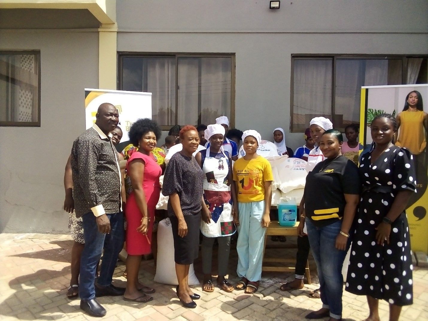 Trailblazers supports Street Girls Aid with items