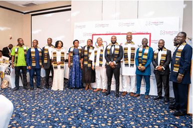 SSTN Ghana inducts new executives and graduates into membership  