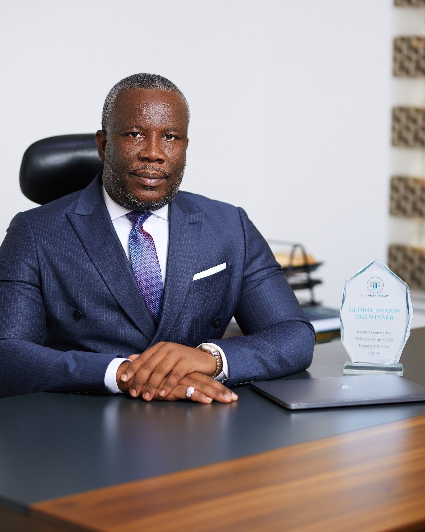 Lawyer Kwame Nyampong wins top global award