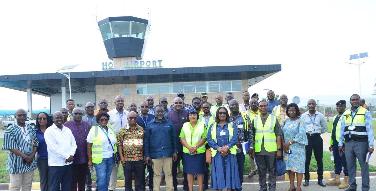 Transport Minister inspects Ho Airport