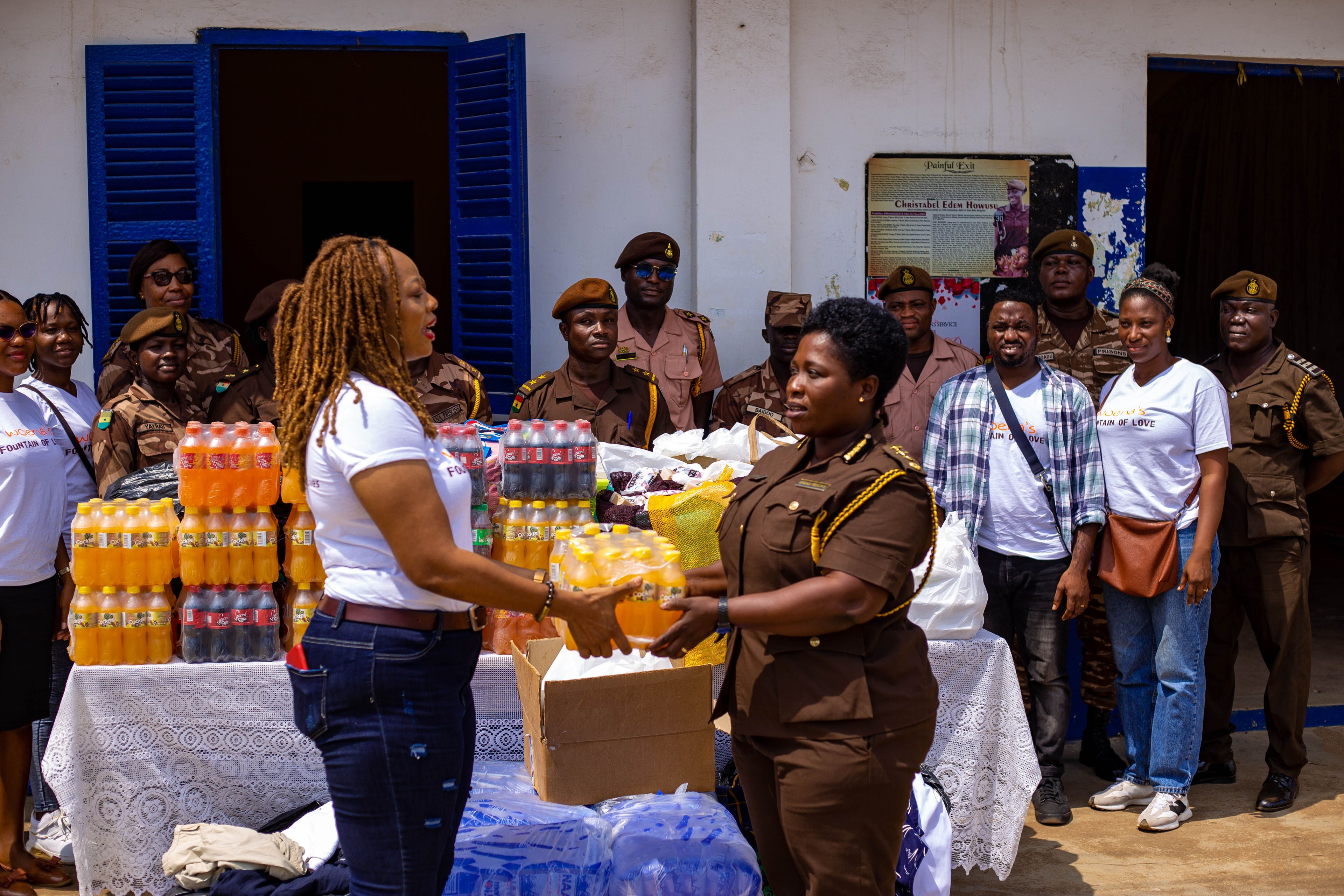 BeautyPreneur donates to Senior Correctional Centre to mark birthday celebration