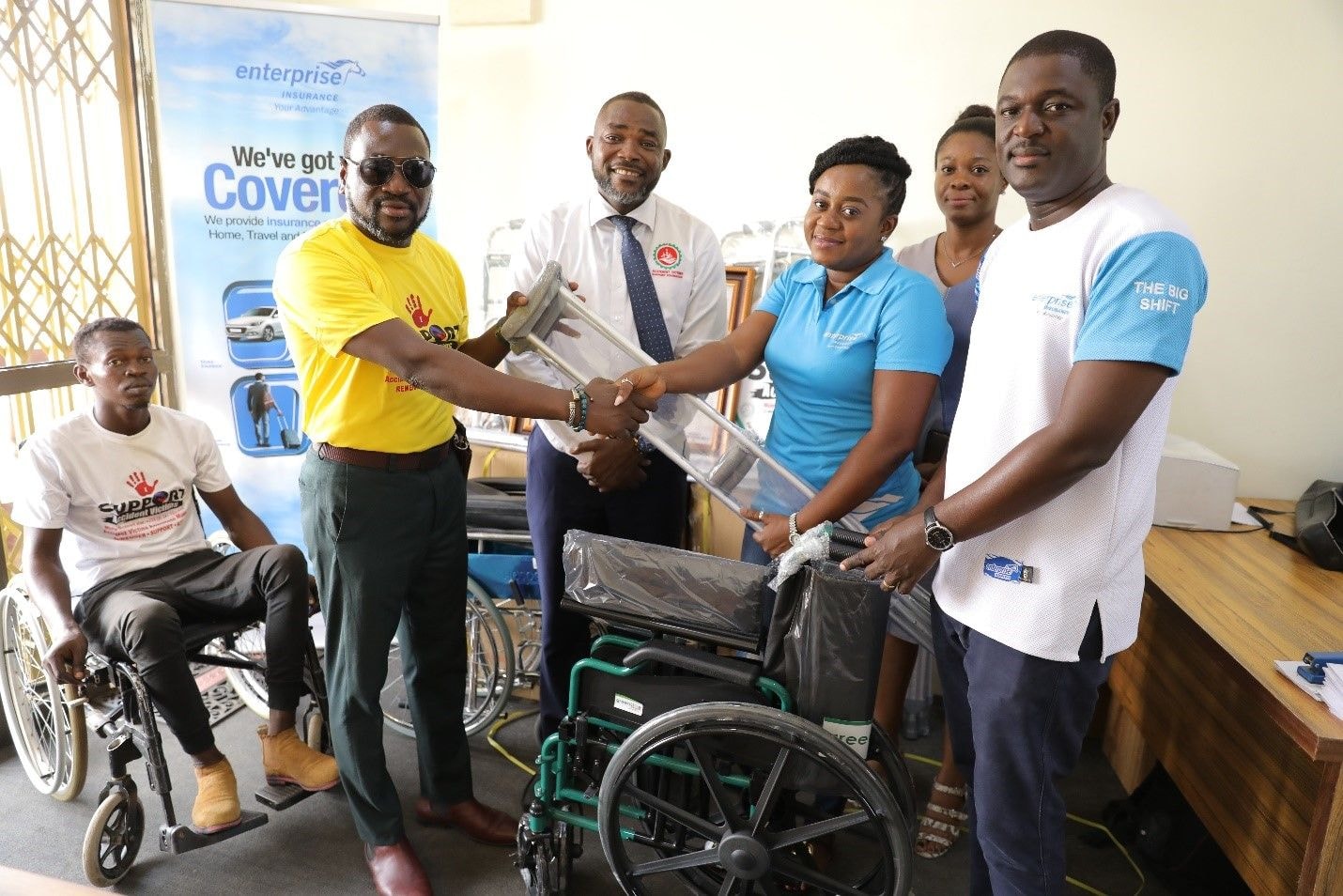 Enterprise Insurance supports accident victims in partnership with AVS Foundation