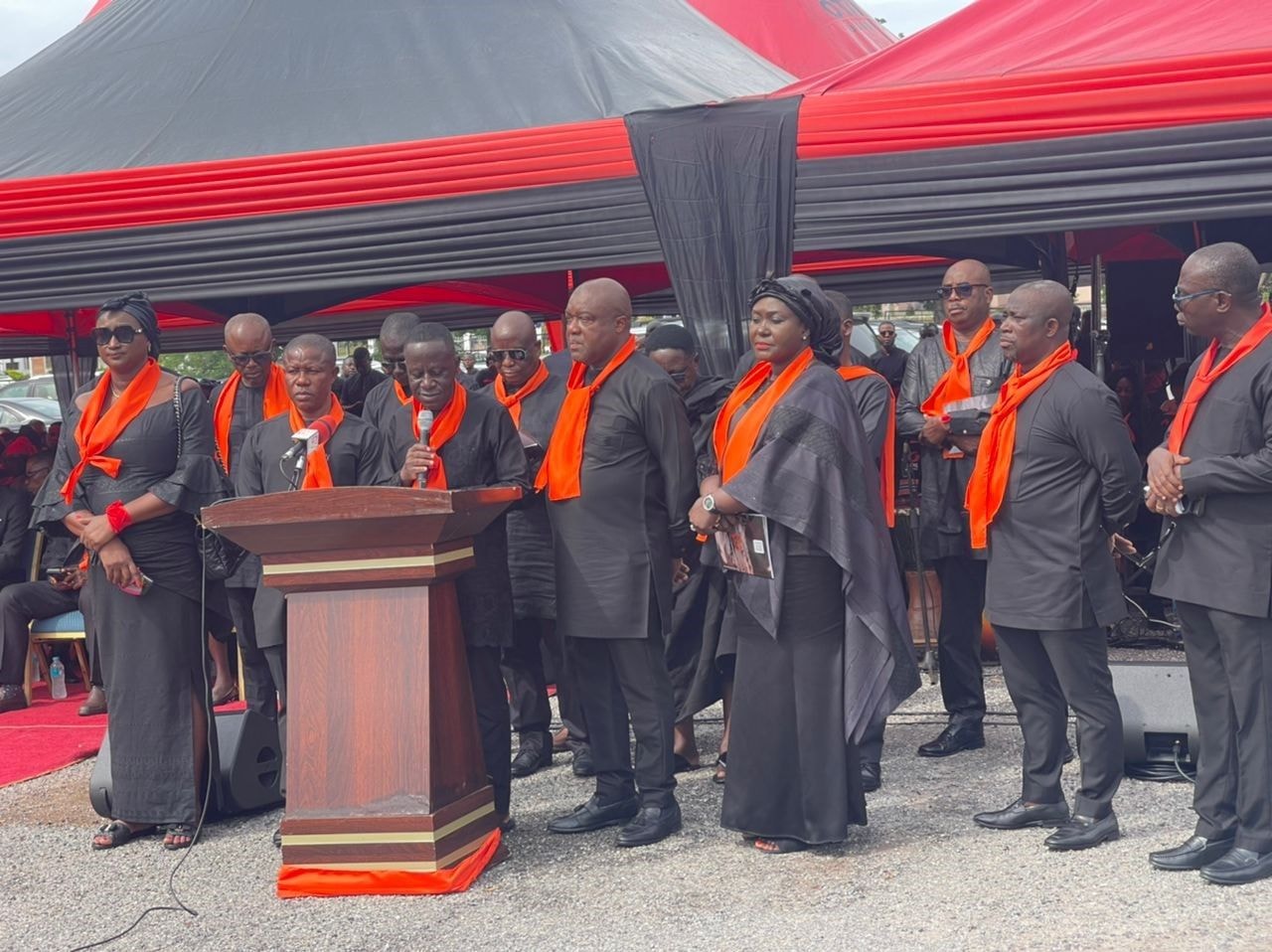 GOIL COO, Rev. Alex Josiah Adzew, laid to rest