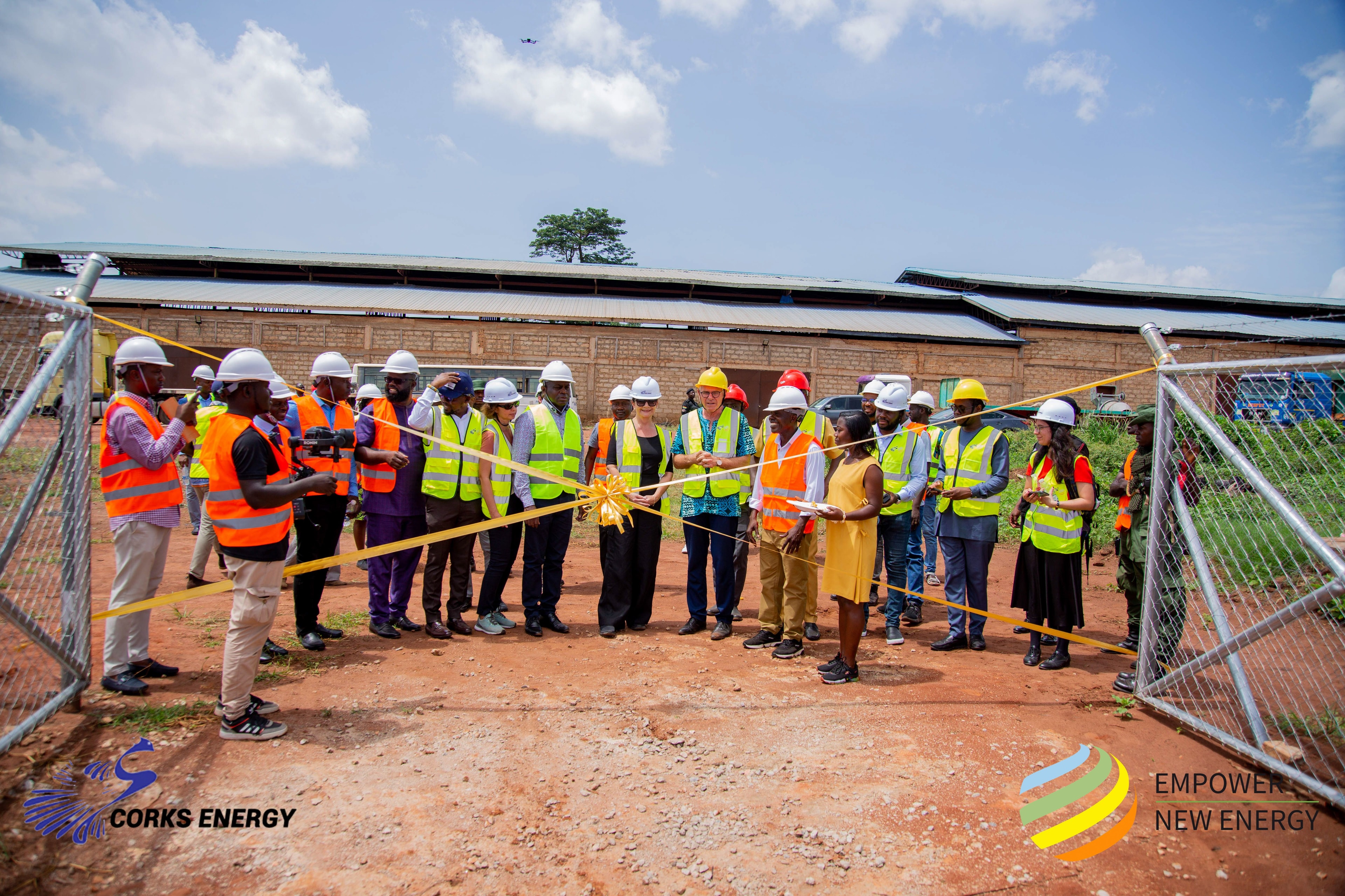 Empower New Energy, Corks Energy inaugurate 600KWp ground-mounted solar PV installation