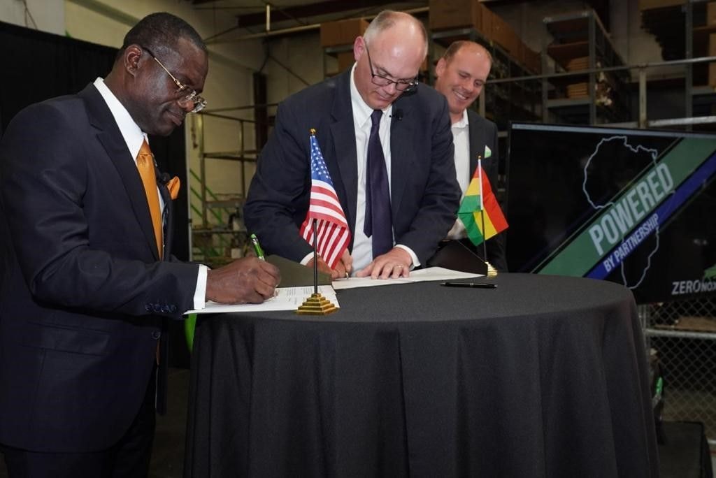 Jospong Group, ZeroNox sign deal to advance clean technology