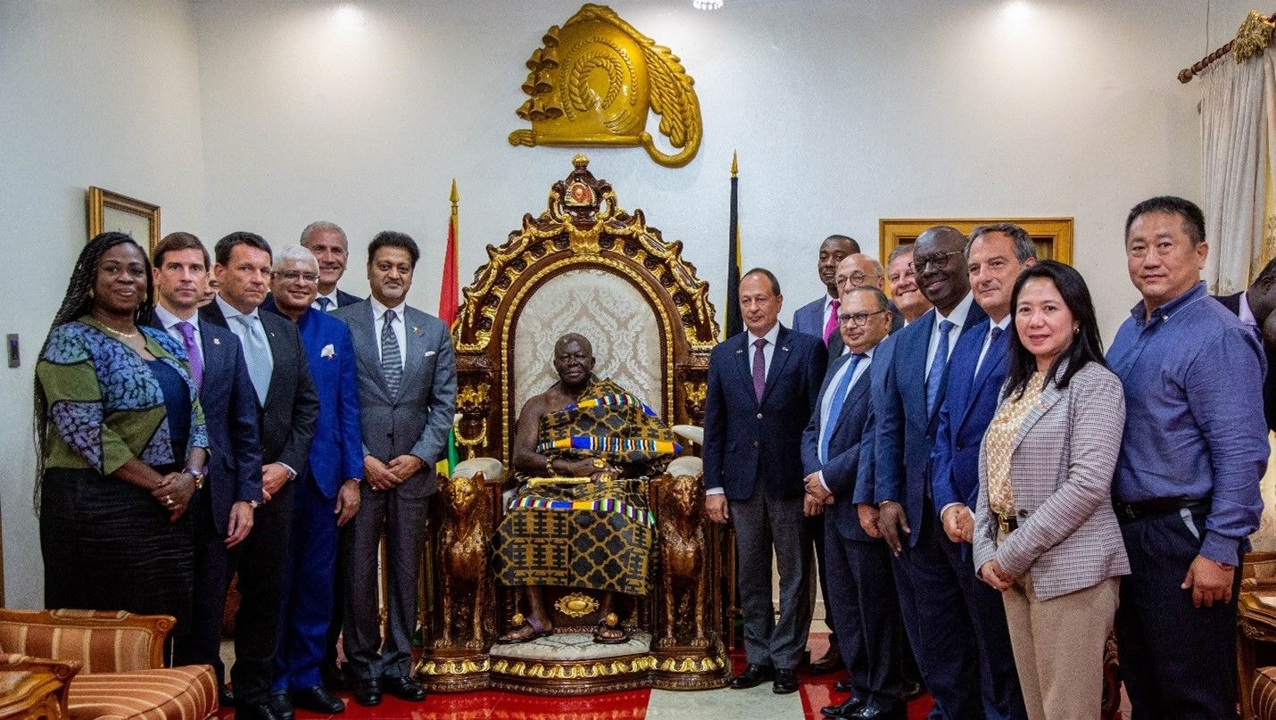 Honorary Consuls visit Asantehene