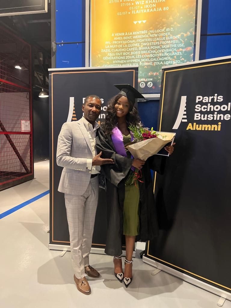 Kenpong celebrates daughter as she graduates from Paris School of Business