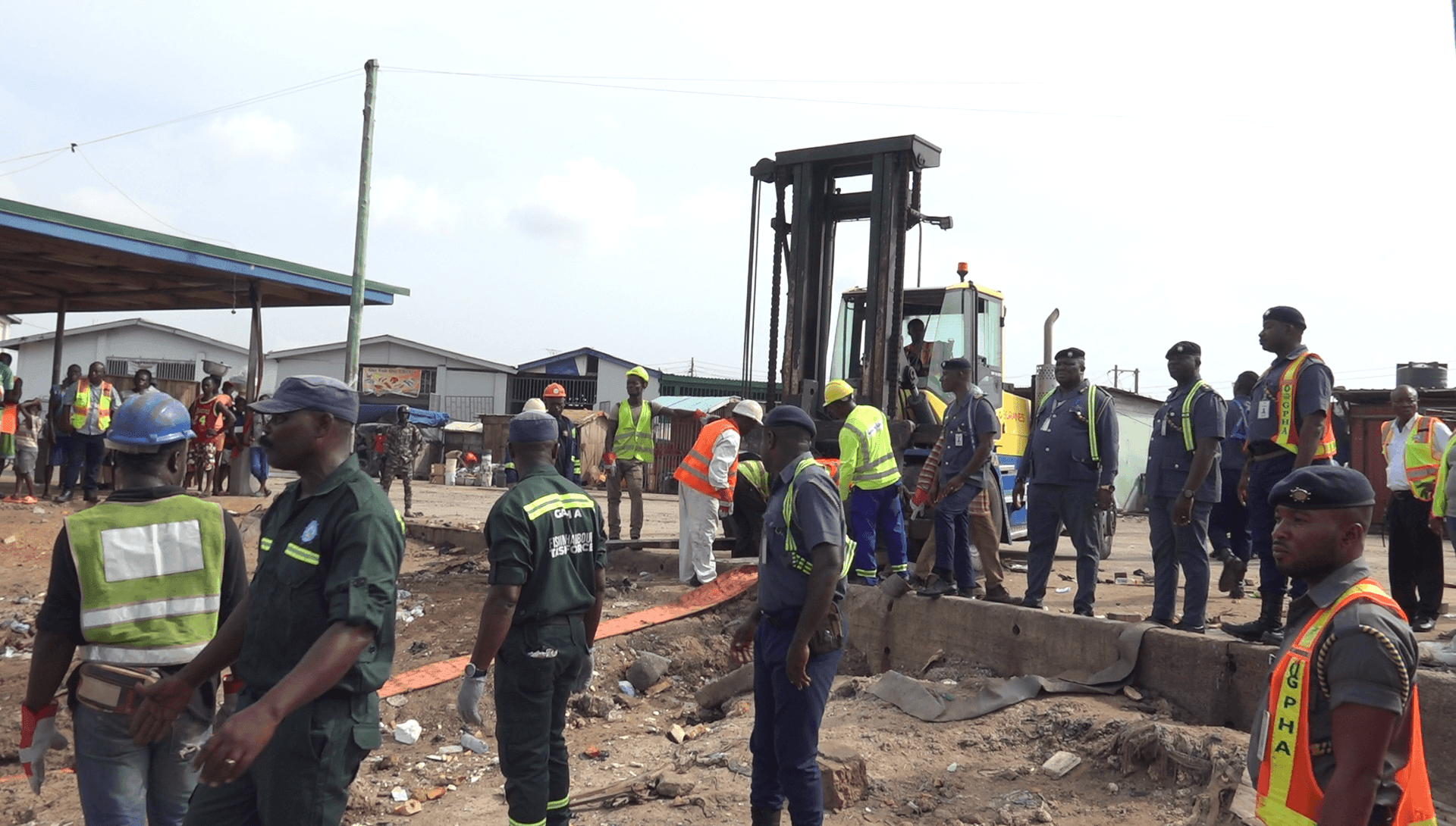 GPHA undergoing decongestion exercise at Tema Fishing Harbour