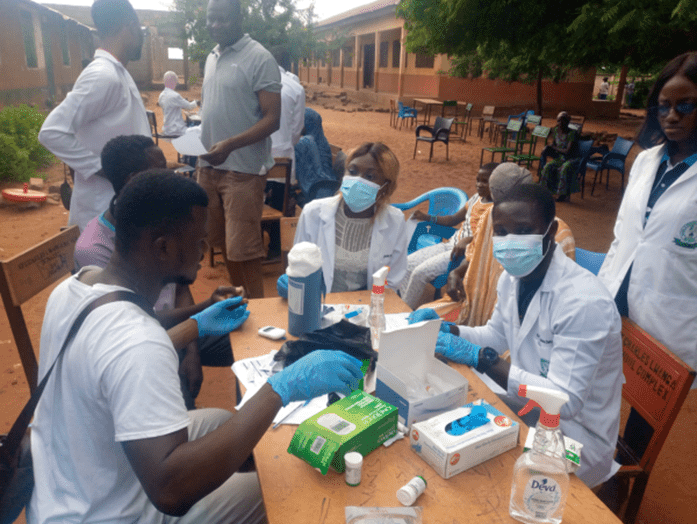 UDS-GMSA treats residents of Malshegu 