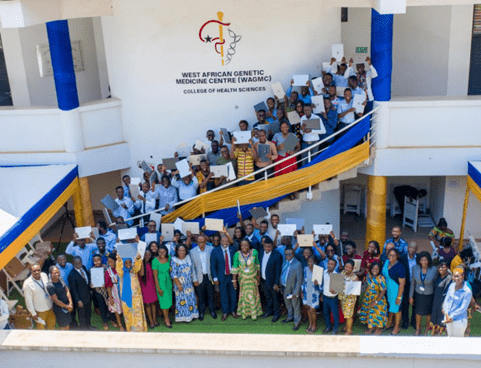WAGMC-UG presents 75 laptops to graduate students