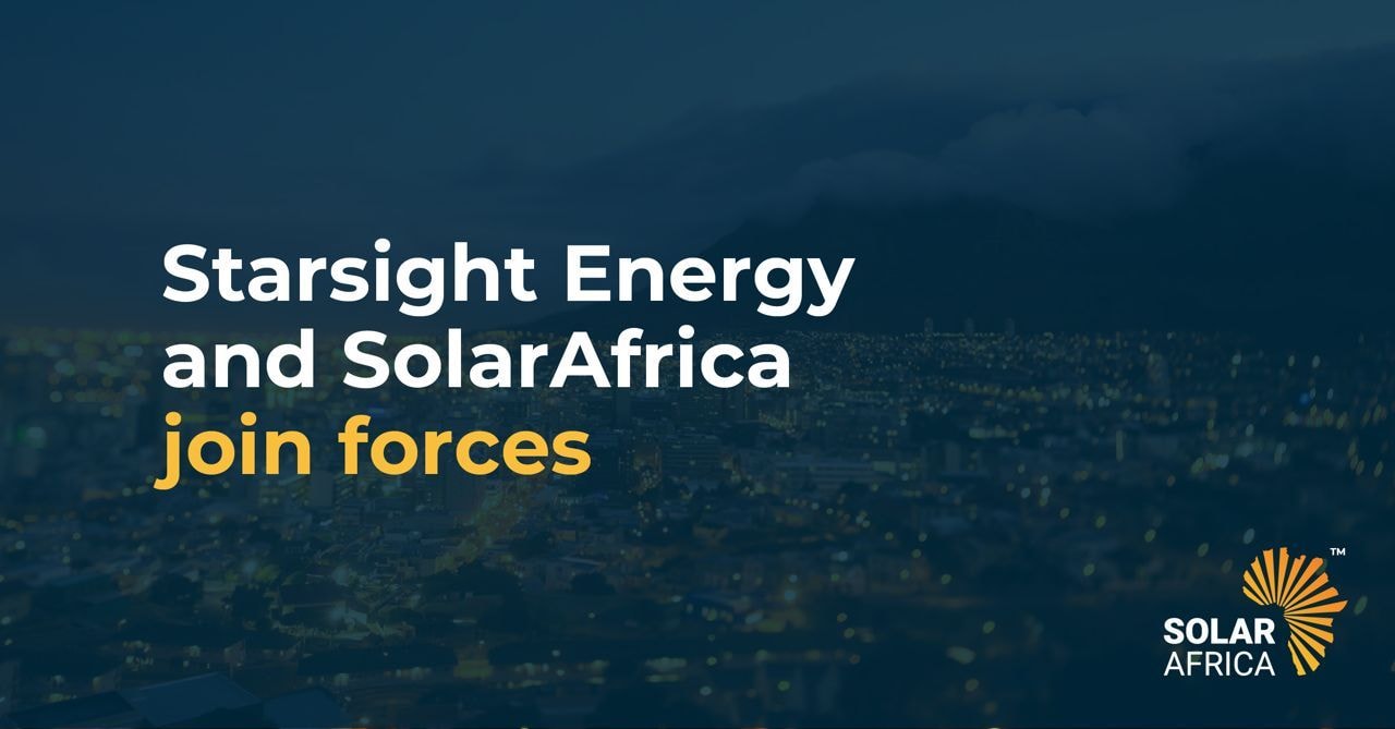 SolarAfrica and Starsight Energy Announces Merger Completion