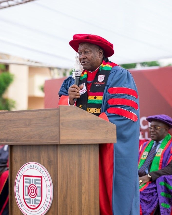 Explore further opportunities to enhance STEAM education – Mahama challenges Academic City