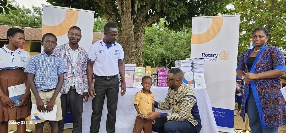 Rotary Club of Tarkwa marks International Literacy Day