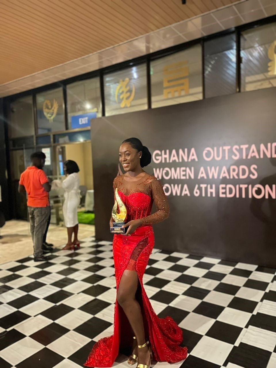Juana Boateng picks outstanding woman young entrepreneur 2023