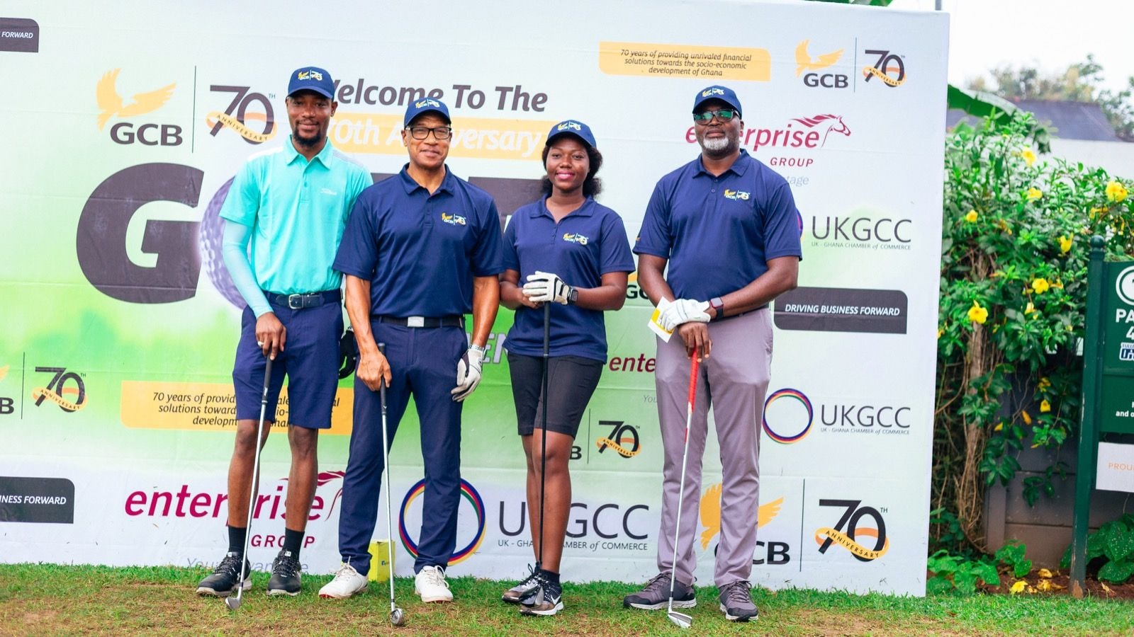 GCB Bank headlines golf tourney as part of 70th anniversary celebrations