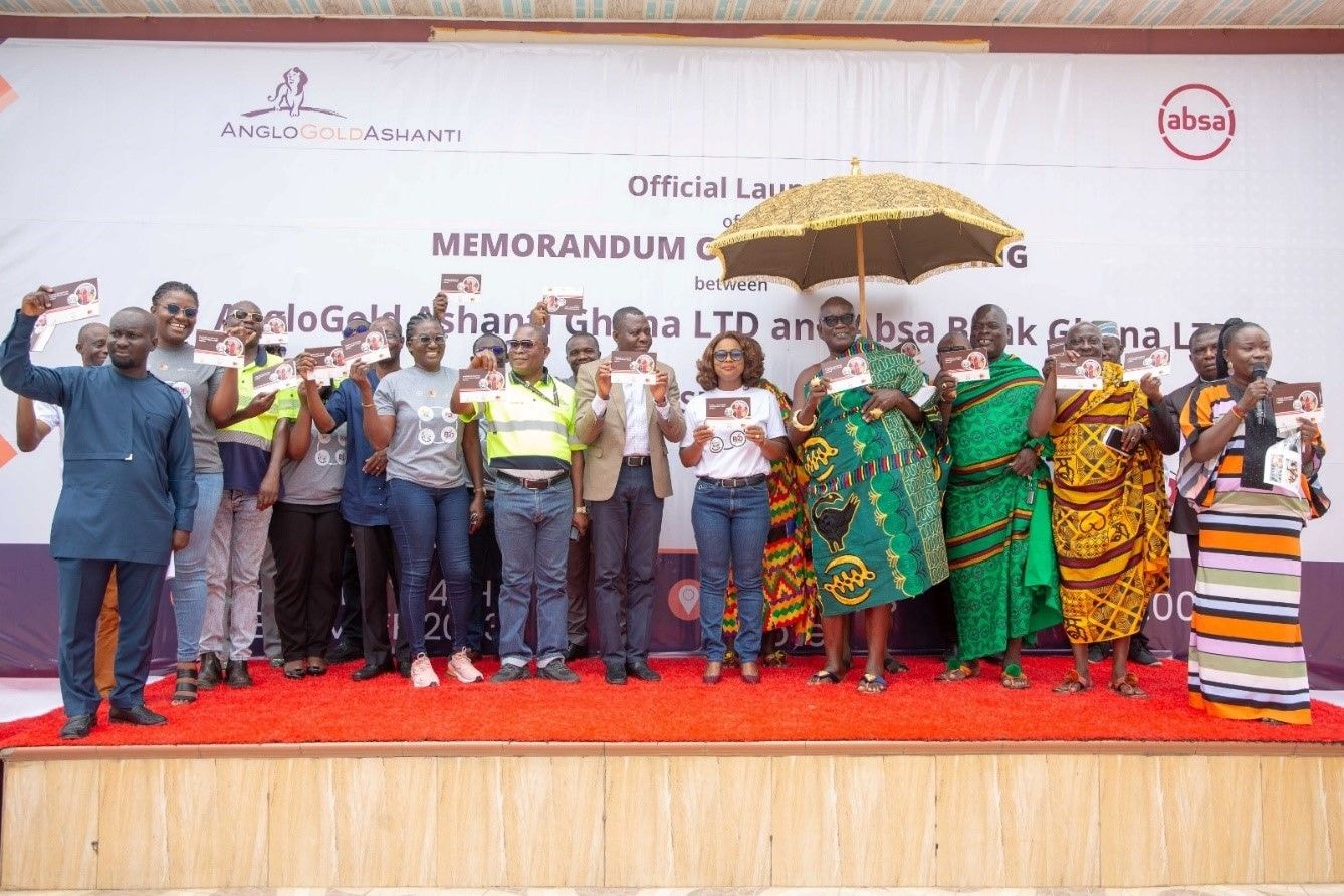Absa Bank, AngloGold Ashanti to grow SMEs and transform Obuasi