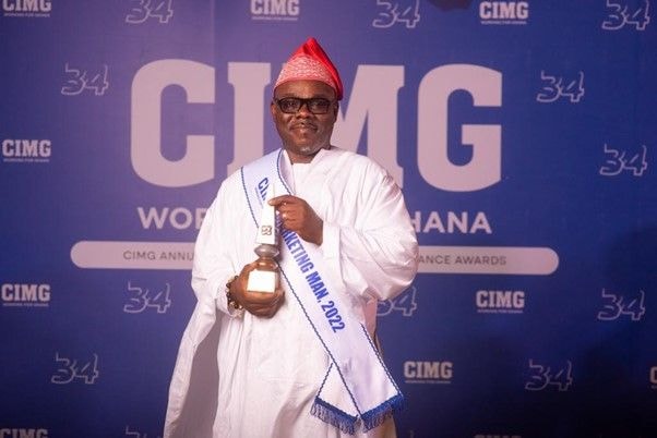 GBFoods’ David Afflu wins CIMG Marketing Man of the Year award