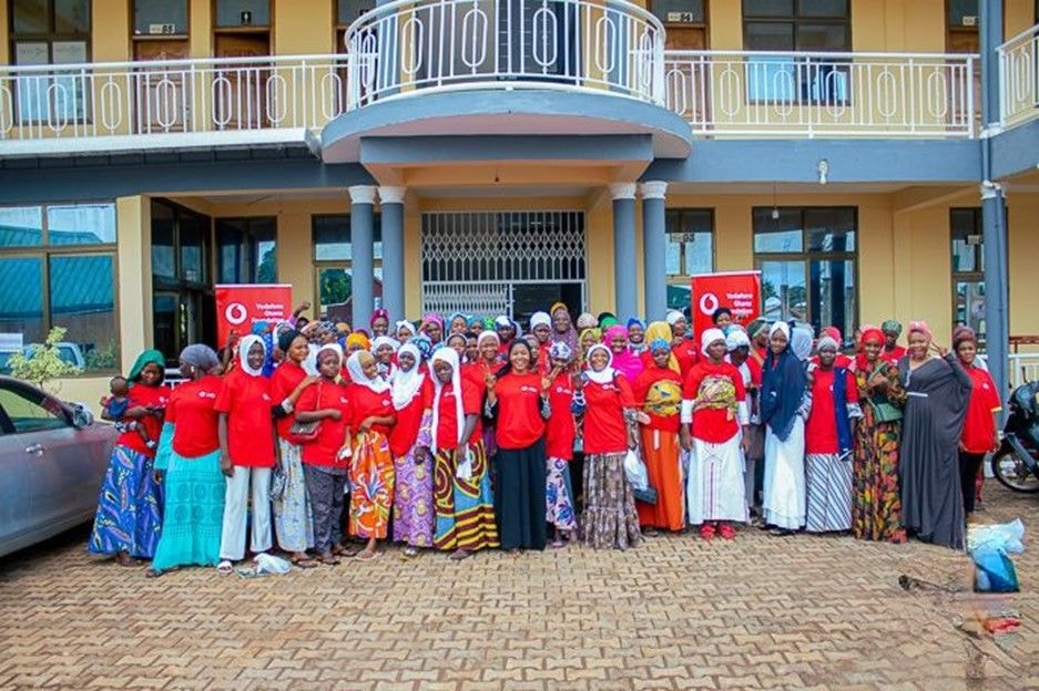 Vodafone Foundation supports beneficiaries of Invest for Jobs’ N4G Project in Tamale