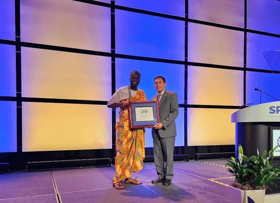 SPE Ghana section grabs 2 top international awards at 2023 ATCE