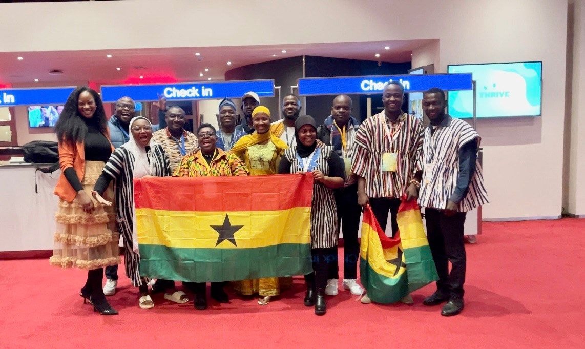 Ama O. Sarpong empowers Ghanaian youth at the Enactus World Cup 2023 in Netherlands