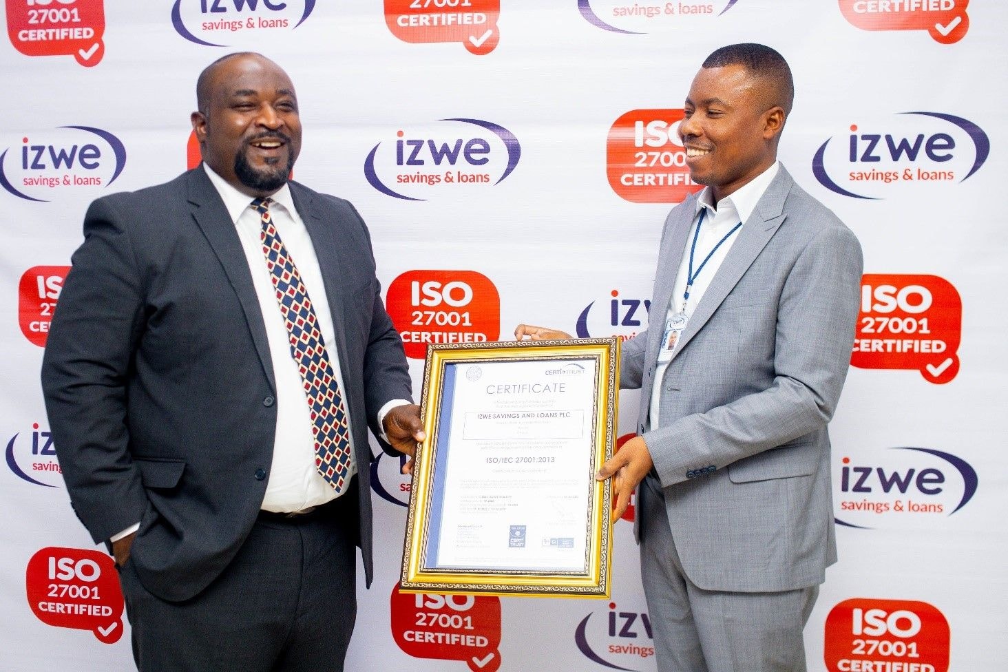 Izwe Savings and Loans receives ISO Certification
