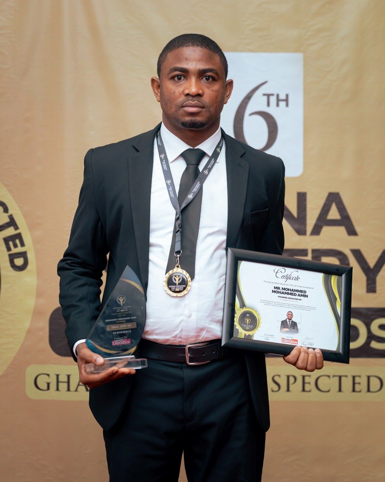 Mohammed Amin awarded Best E-Commerce CEO of the year