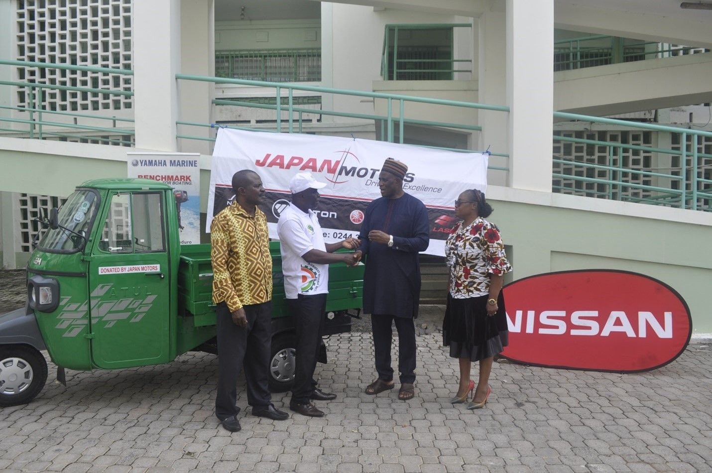 Japan Motors donates 3-wheel vehicles to support 39th Farmers’ Day celebration