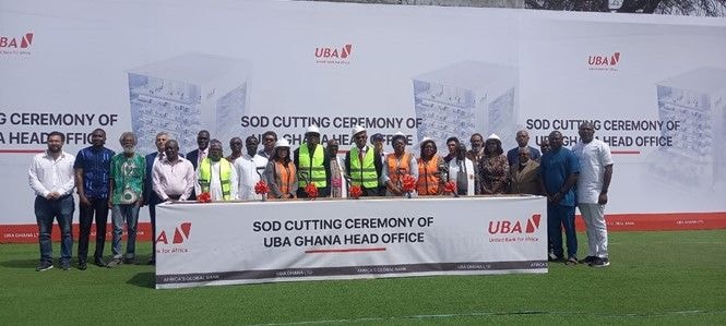 UBA cuts sod for construction of head office in Accra