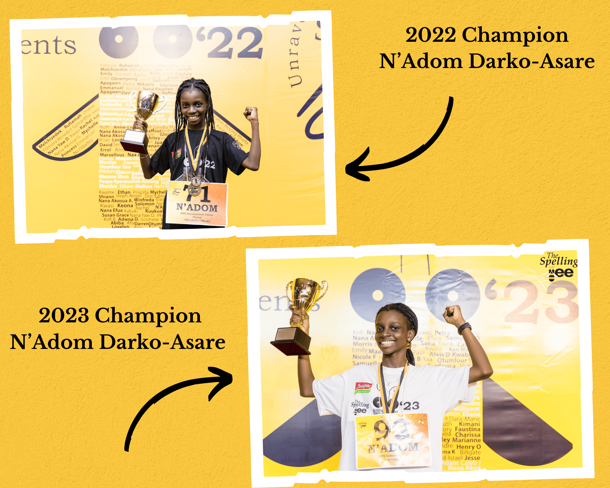 N'Adom Darko-Asare, 2-time champion, set to grace The Spelling Bee finals for the fifth time   