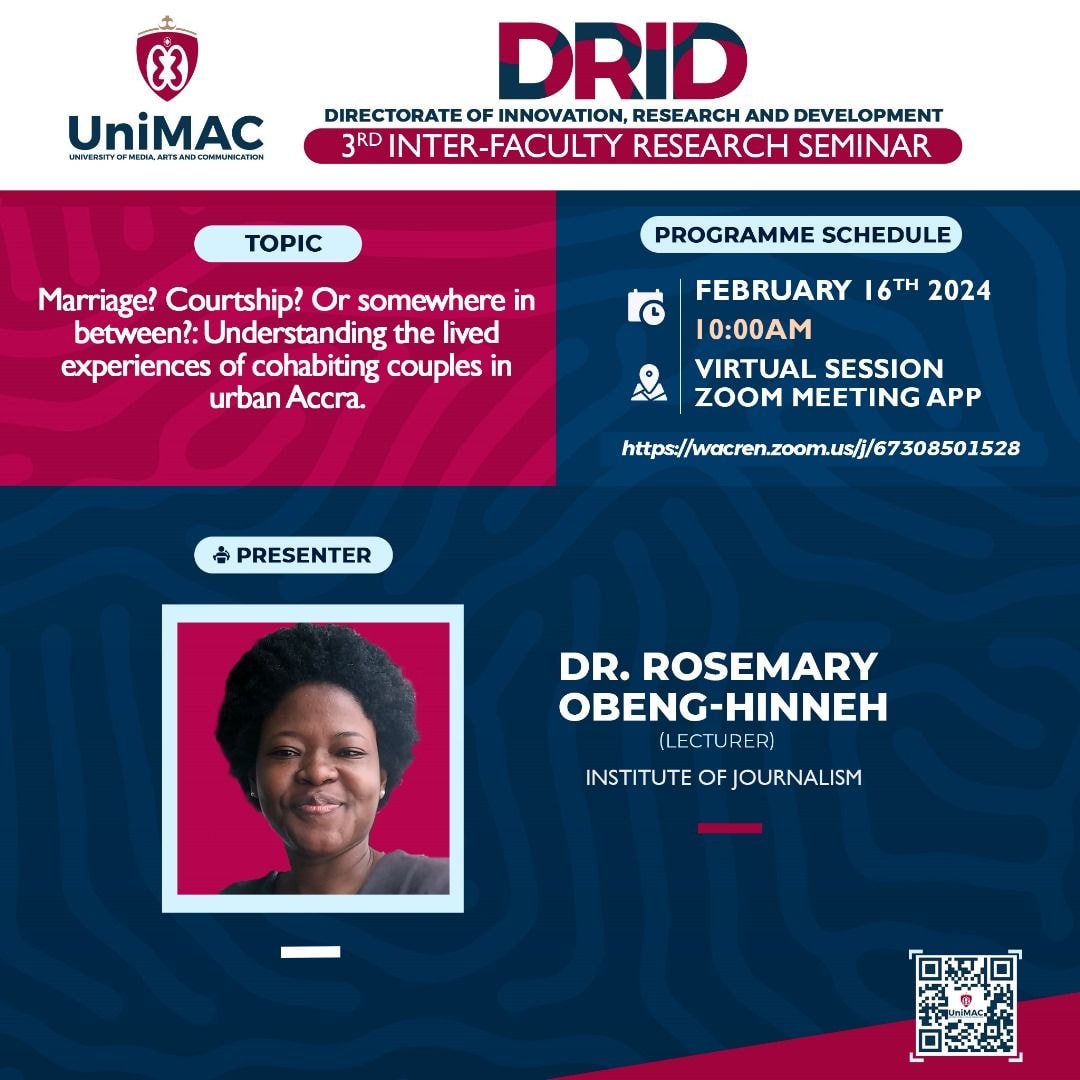 UniMAC study to uncover the multifaceted realities faced by cohabiting couples