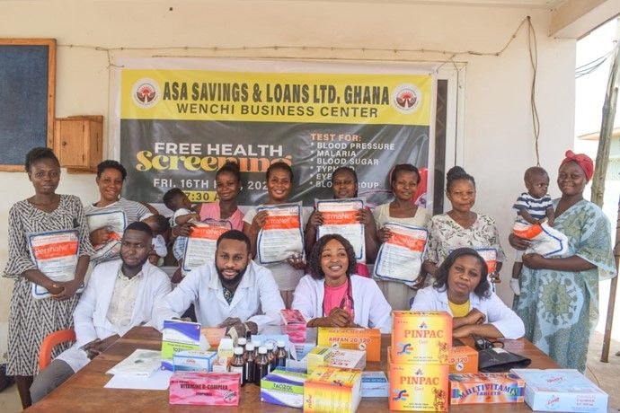 Goaso, Dormaa Ahenkro & Wenchi benefit from ASA Savings and Loans 
