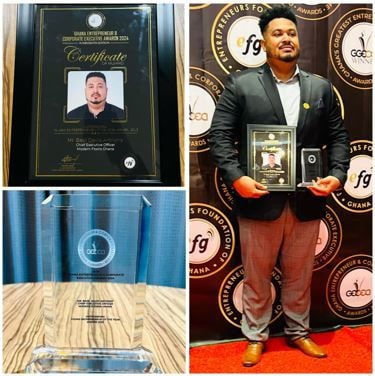 Basil David Anthony, CEO of Modern Floors, is Young Entrepreneur of the Year