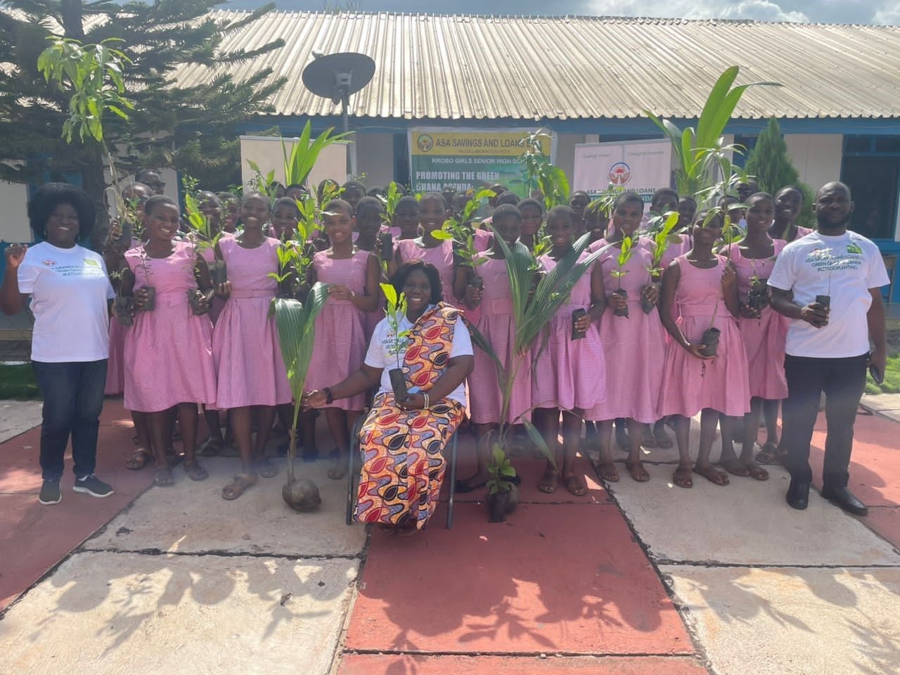 ASA Savings and Loans ‘One student, One tree’ initiative reaches Krobo Girls’ SHS