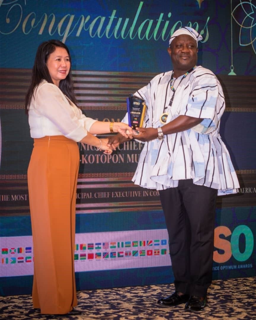 La Dade Kotopon MCE adjudged Most Impactful MCE in Community Development across Africa