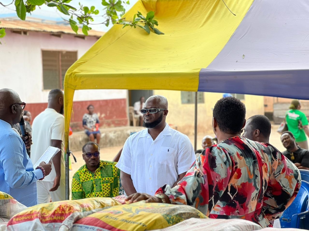 Lower Manya Krobo MP, Agazy Homes CEO mark birthday with widows