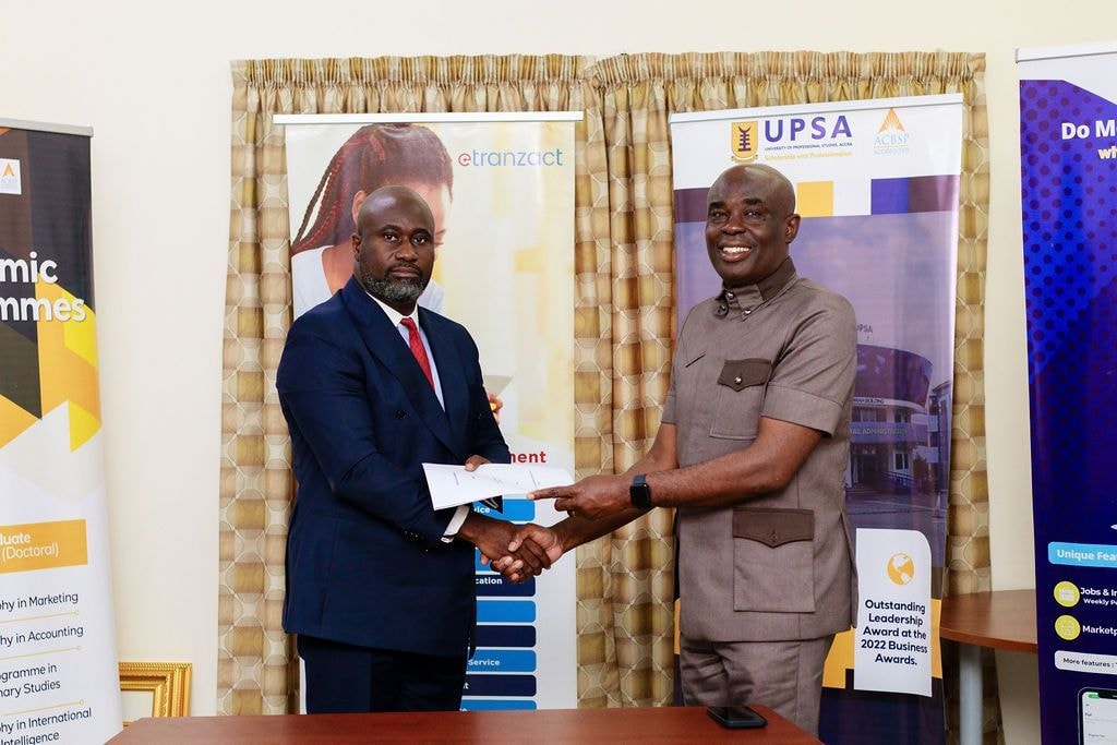 eTranzact partners with UPSA to transform financial management in higher education