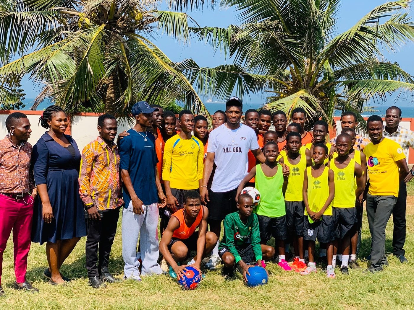 Mohammed Kudus, Dr. Prince Kofi Pambo inspires students at St. Nicholas Charity School in Tema